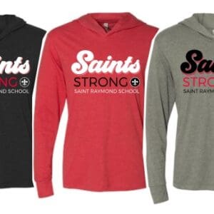 Hooded Triblend Long-Sleeve Tee - Choice of Color