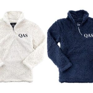 Sherpa Quarter-Zip - Choice of Navy or Natural