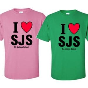 Short-Sleeve "I ♥ SJS" Tee - Choice of Color