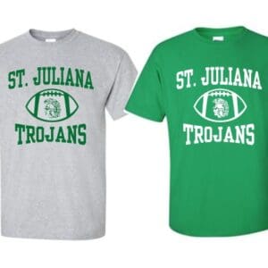 SJS Short-Sleeve Football Tee - Choice of Color