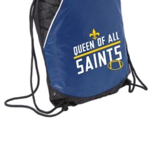 Football Drawstring Bag