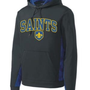 Performance Camo Colorblock Hooded Sweatshirt