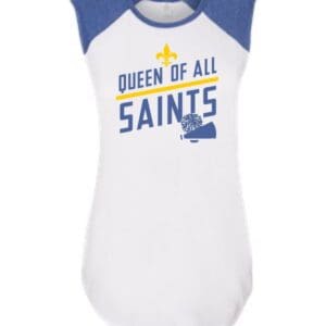 Ladies Cap Sleeve Cheer Tee