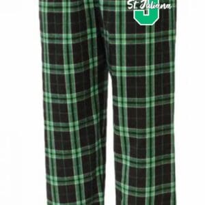 Green & Black Flannel Pants