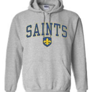 Grey Hooded Sweatshirt