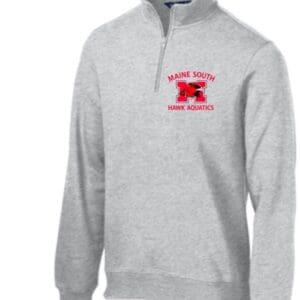 Grey Quarter Zip Sweatshirt
