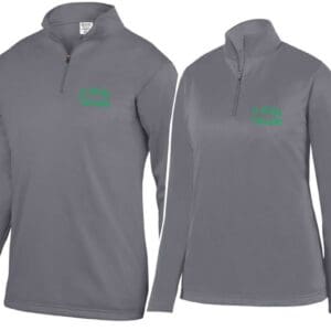 SJS Grey Mid-Weight Performance 1/4 Zip