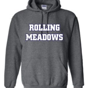 Dark Grey Hooded Sweatshirt