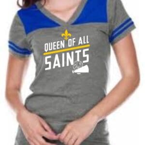 Little Girls / Girls / Ladies V-Neck Cheer Tee