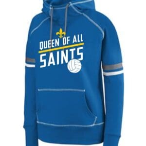 Girls/Ladies Striped Sleeve Volleyball Hoodie
