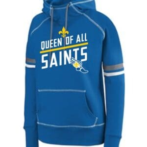 Girls/Ladies Cross Country Striped Sleeve Hoodie