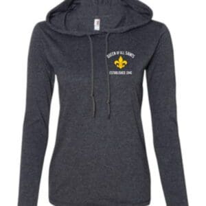 Ladies Long-Sleeve Hooded Tee