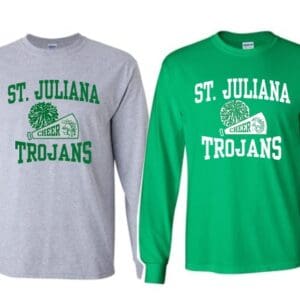 SJS Long-Sleeve Cheer Tee - Choice of Color