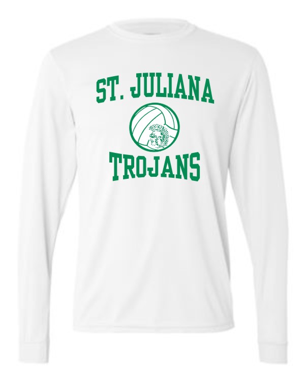 SJS Volleyball Long-Sleeve Performance Tee