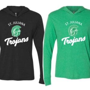 SJS Hooded Triblend Long-Sleeve Tee - Choice of Color