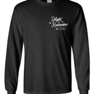 Black long sleeve t-shirt
