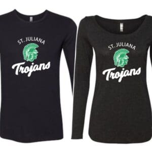 SJS Black Triblend Long-Sleeve Tee - Choice of Ladies or Unisex Fit