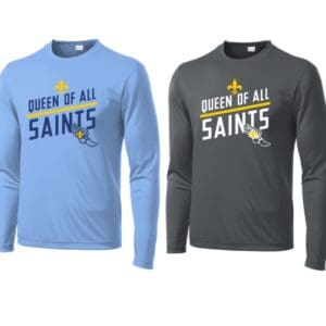 Track & Field Long-Sleeve Performance Tee - Choice of Color