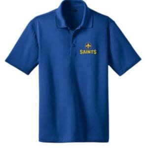 Men's Performance Royal Blue Polo