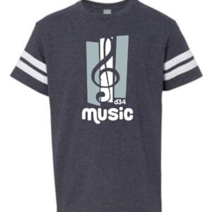 Vintage Navy Sleeve Stripe Tee