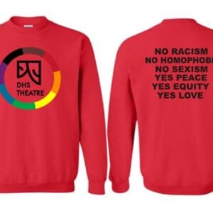 Red Crewneck Sweatshirt