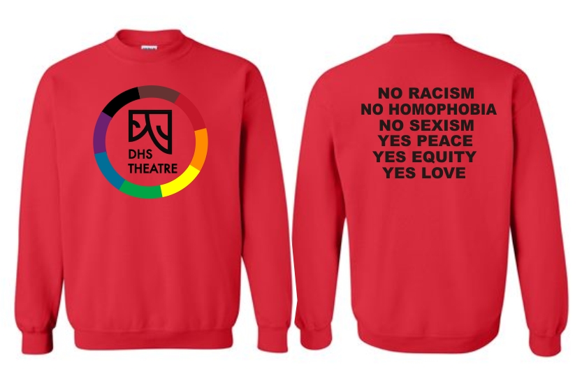 Red Crewneck Sweatshirt