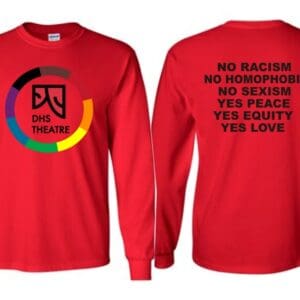 Red Long-Sleeve Tee