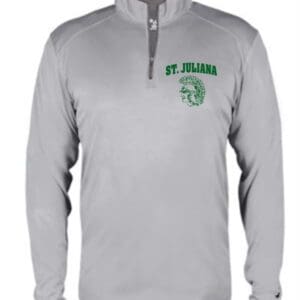 SJS Grey Mid-weight Performance 1/4 Zip