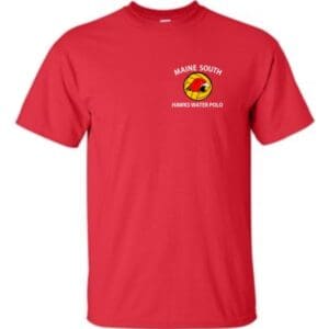 Left Chest Red Short-Sleeve Tee