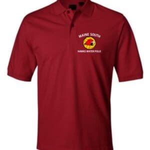 Men's Red Polo