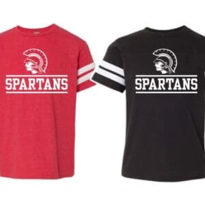 Striped Sleeve Tee - Choice of Color and Design