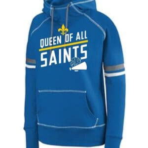 Girls/Ladies Cheer Striped Sleeve Hoodie