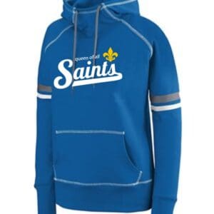 Girls/Ladies Striped Sleeve Hoodie