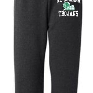 SJS Cheer Open Bottom Pocketed Sweatpants