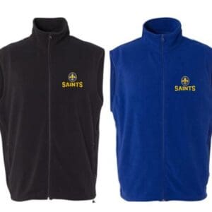Micro-Fleece Full-Zip Vest - Choice of Color