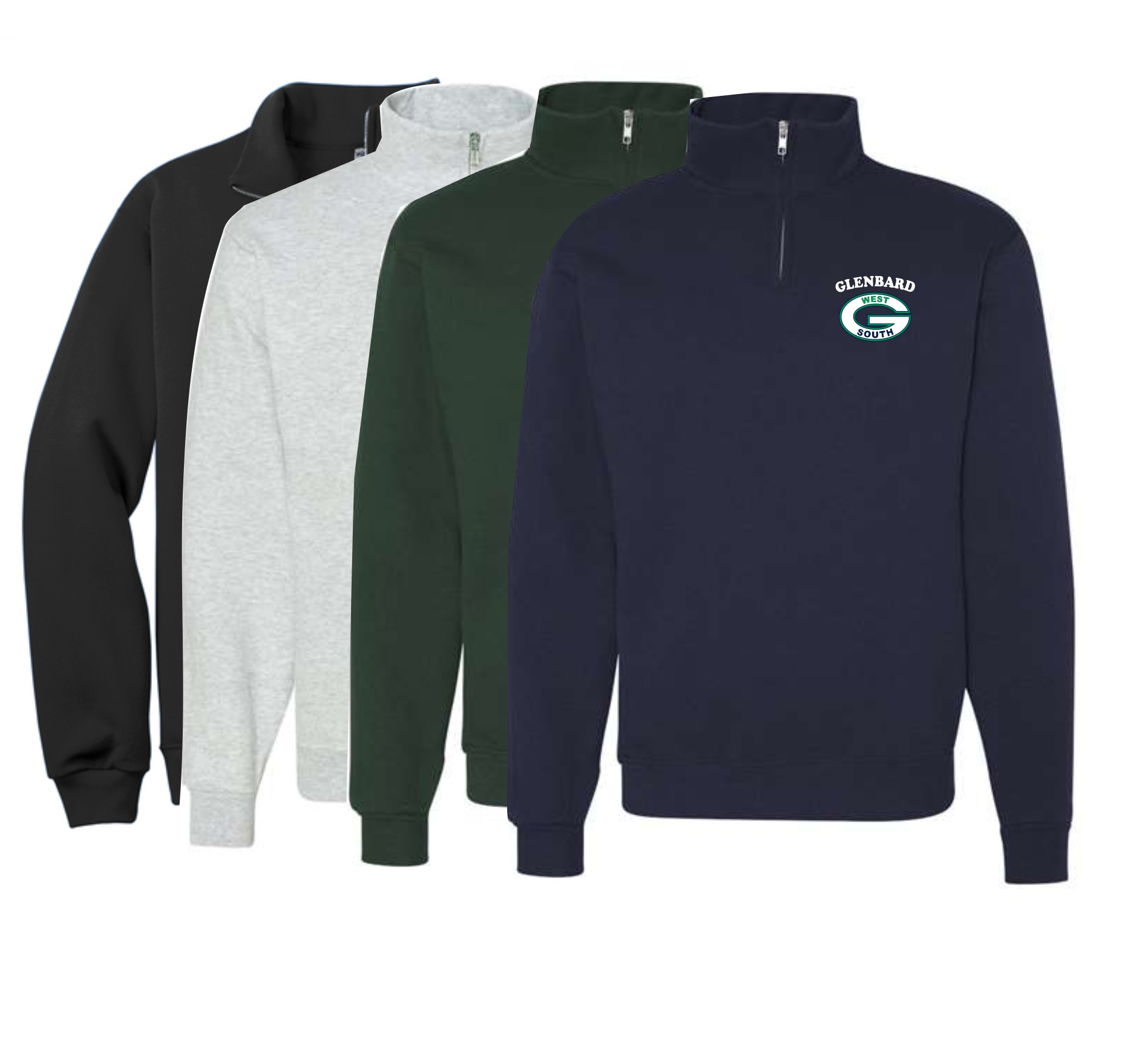 Quarter Zip Sweatshirt / Choice of Color